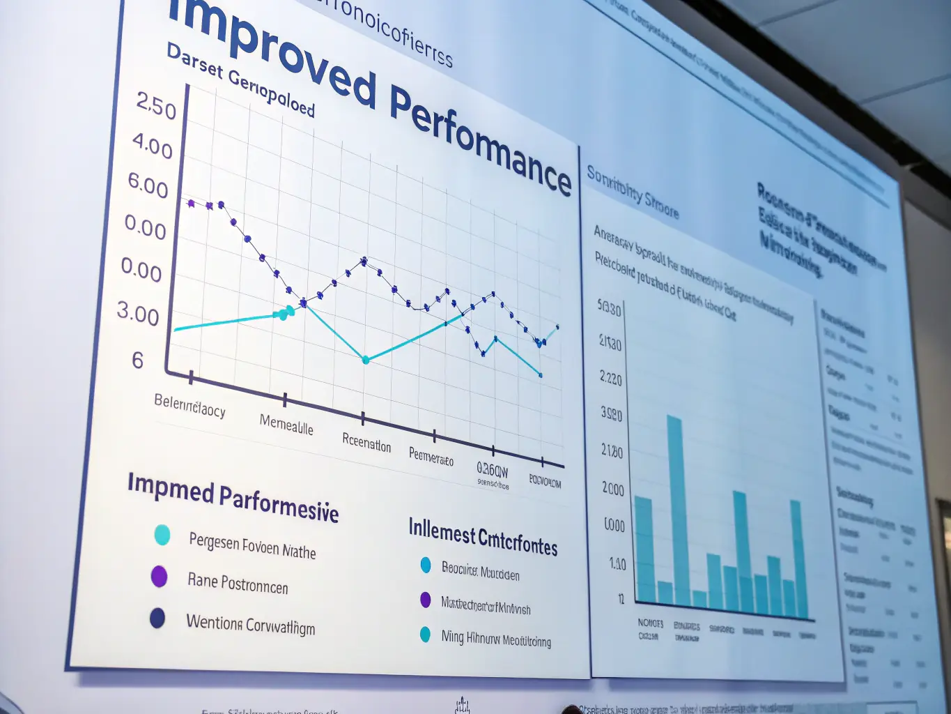 A graph showing the improved reliability and performance of a generator after undergoing annual maintenance by Electrogen Power Solutions.